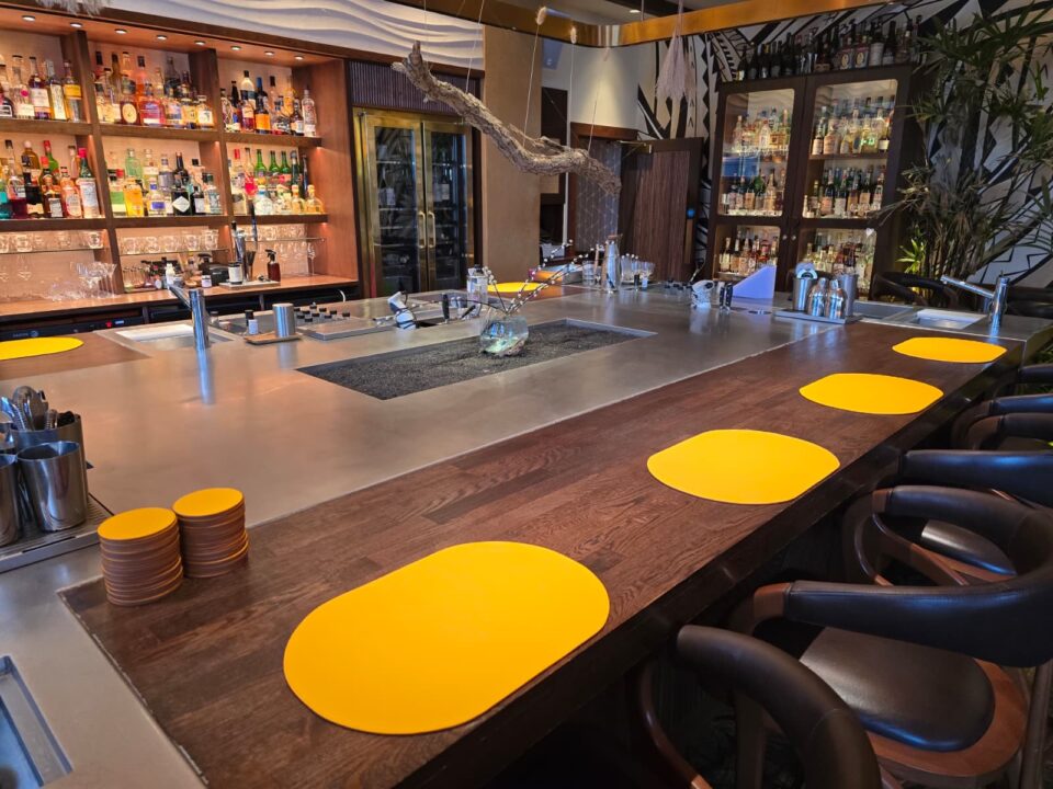 Bespoke leather hospitality accessories for Kwãnt Mayfair